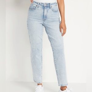 Straight leg jeans